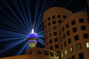 Rheinturm Lichtshow